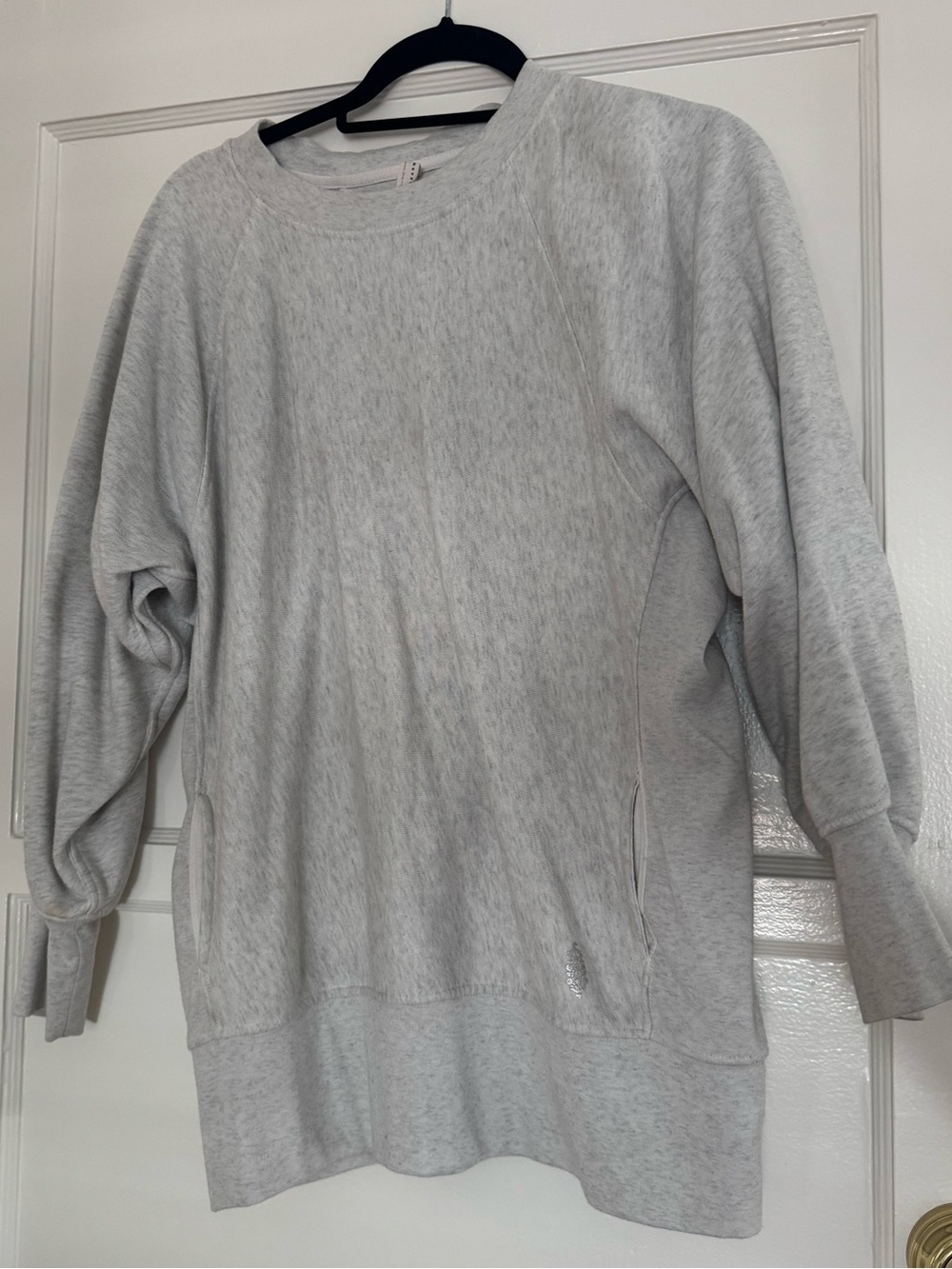 FP Movement Light Gray Crewneck Sweatshirt